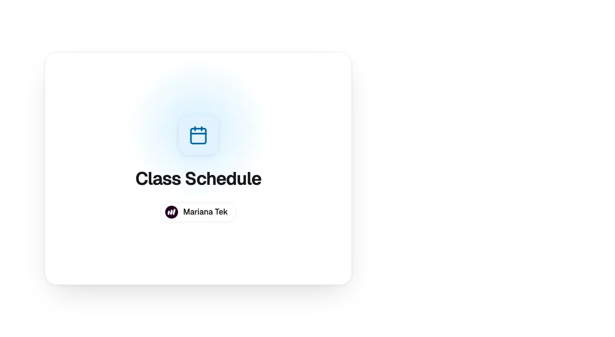 AI surface progress widget animation